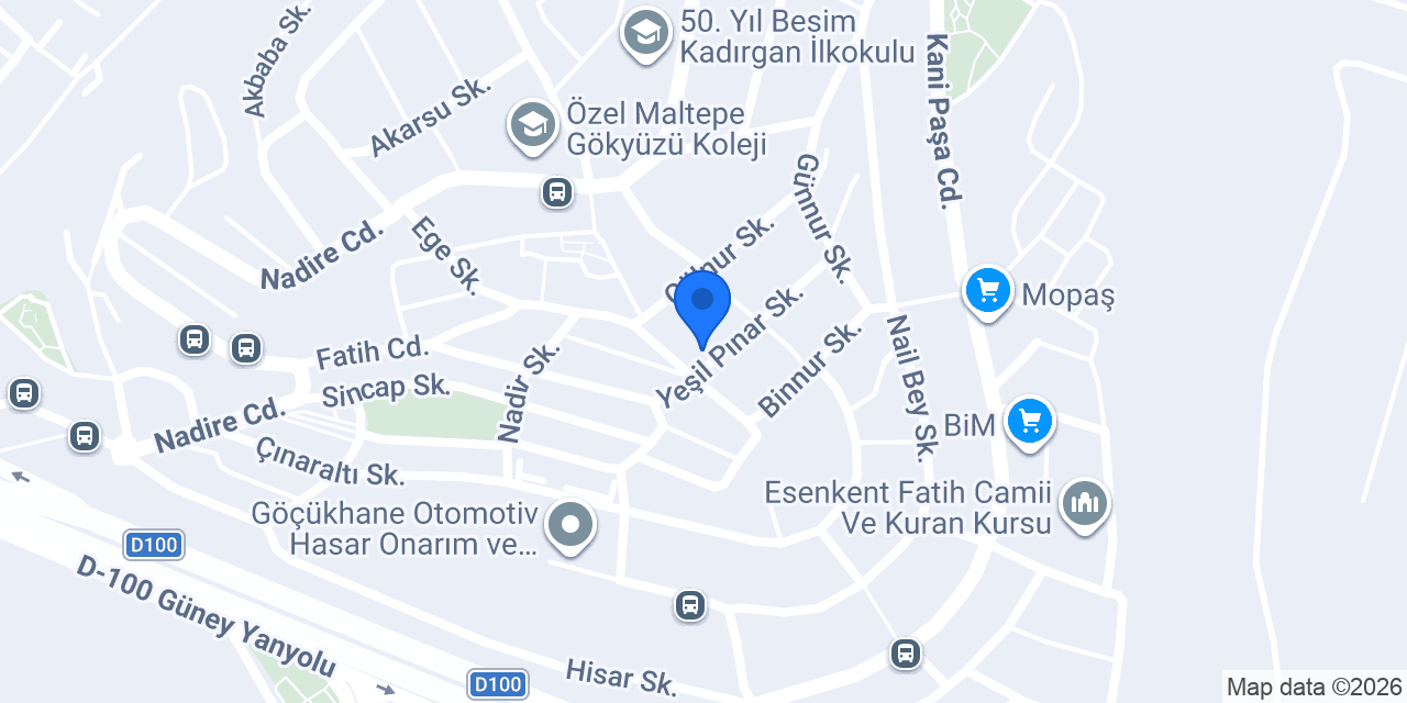 Tamircim konumu