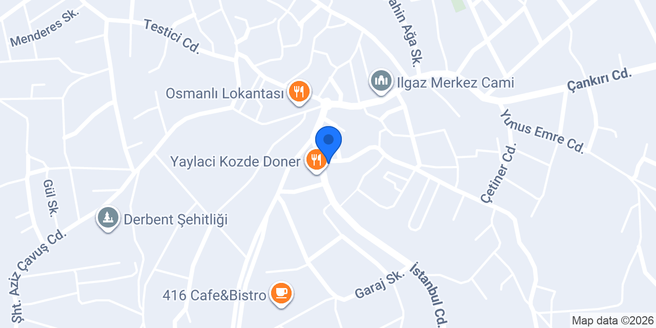 Seyman Sigorta Ilgaz konumu