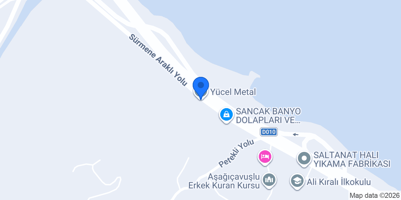 Yücel Metal konumu