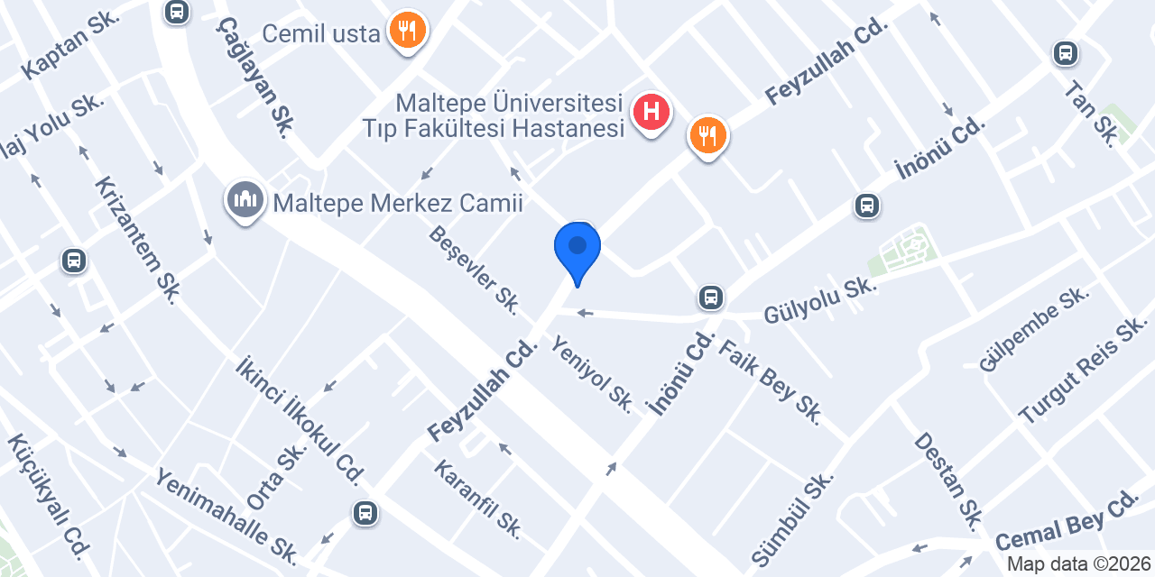 Bora Perde Maltepe konumu