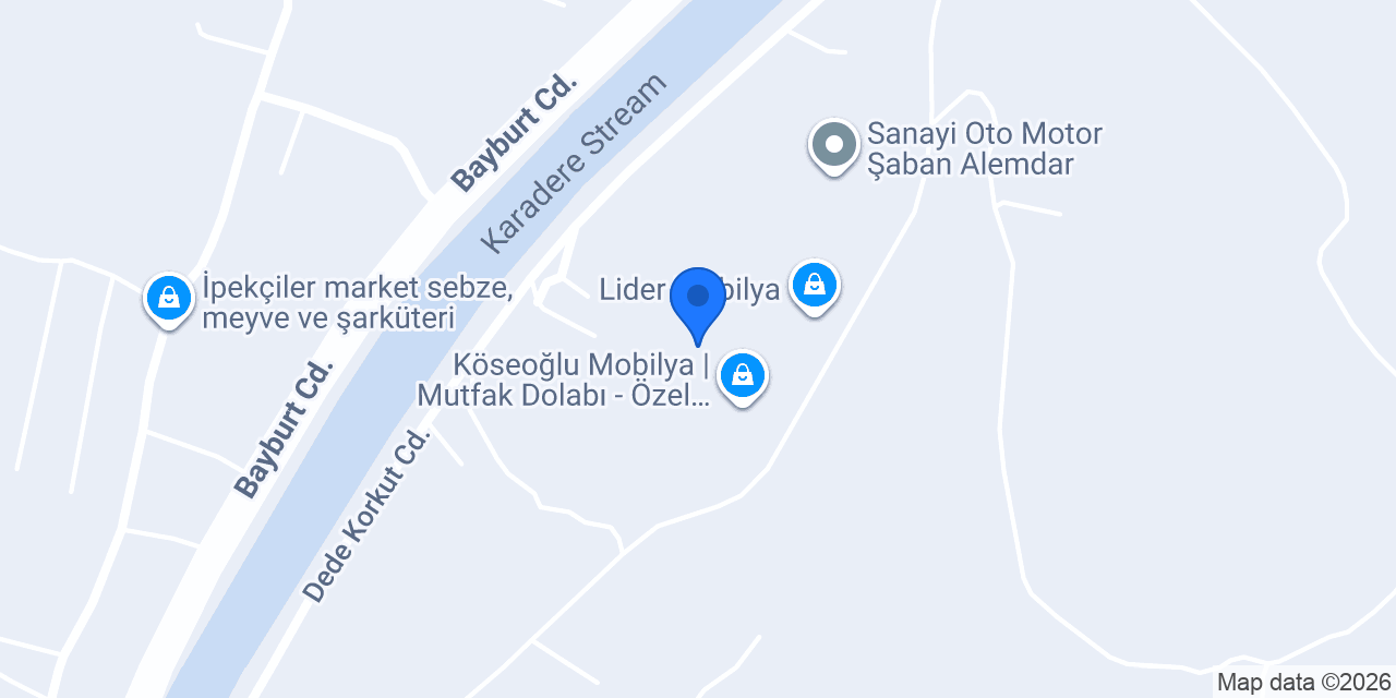 Özkoçaslan Hidrolik Trabzon konumu