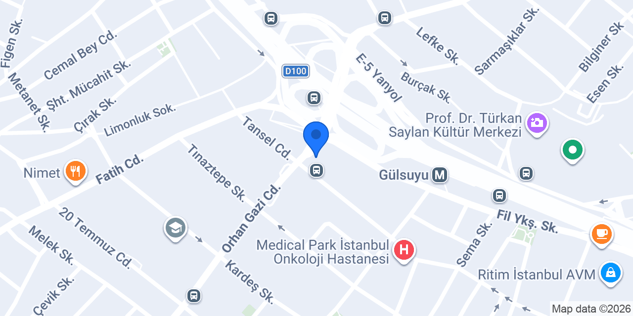 Dr. Esengül Keleş Özel Muayenehanesi konumu