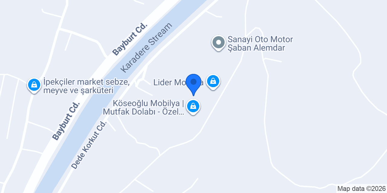 ELİT MOBİLYA DEKORASYON konumu