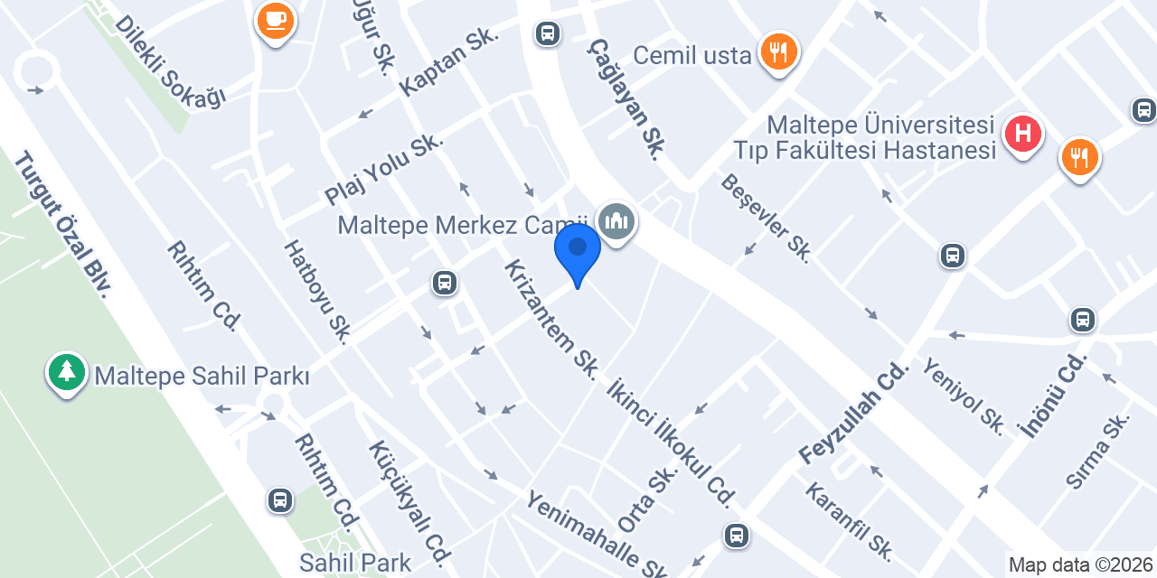 Diş hekimi Levent Erdem konumu