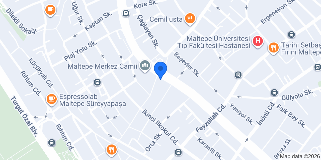Maltepe İlçe Emniyet Müdürlügü konumu