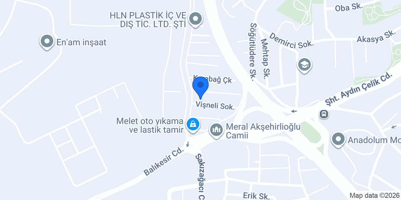 1 EVİM EMLAK konumu