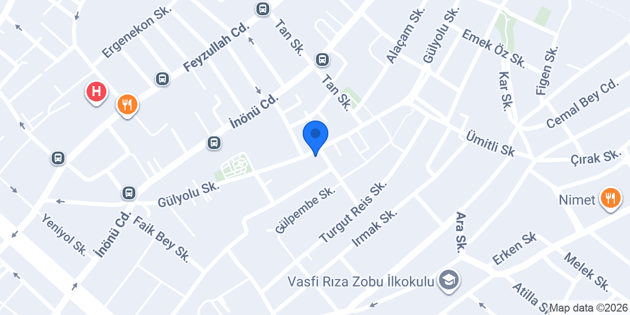Terzi Nilüfer konumu