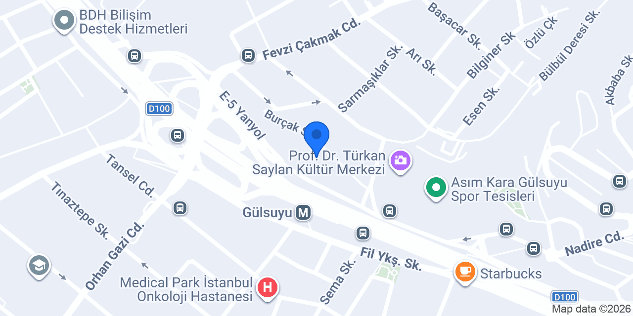 Sense Spa & Wellness Days Hotel Maltepe konumu