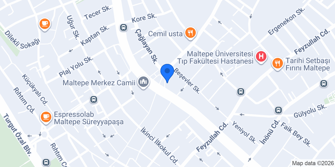MALTEPE İŞLER KİTABEVLERİ konumu