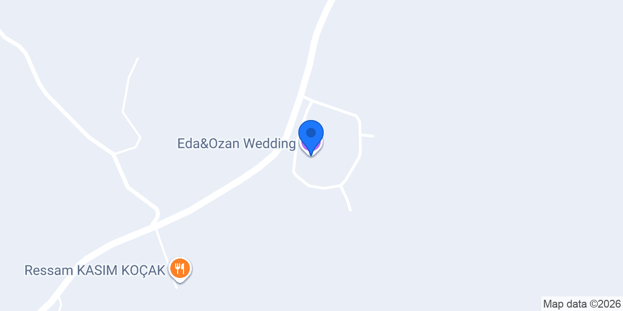 Eda&Ozan Wedding konumu