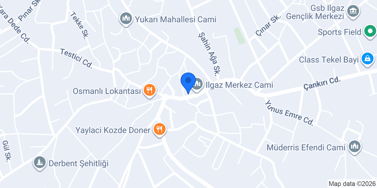 Av. Ahmet Ersoy - Ilgaz konumu