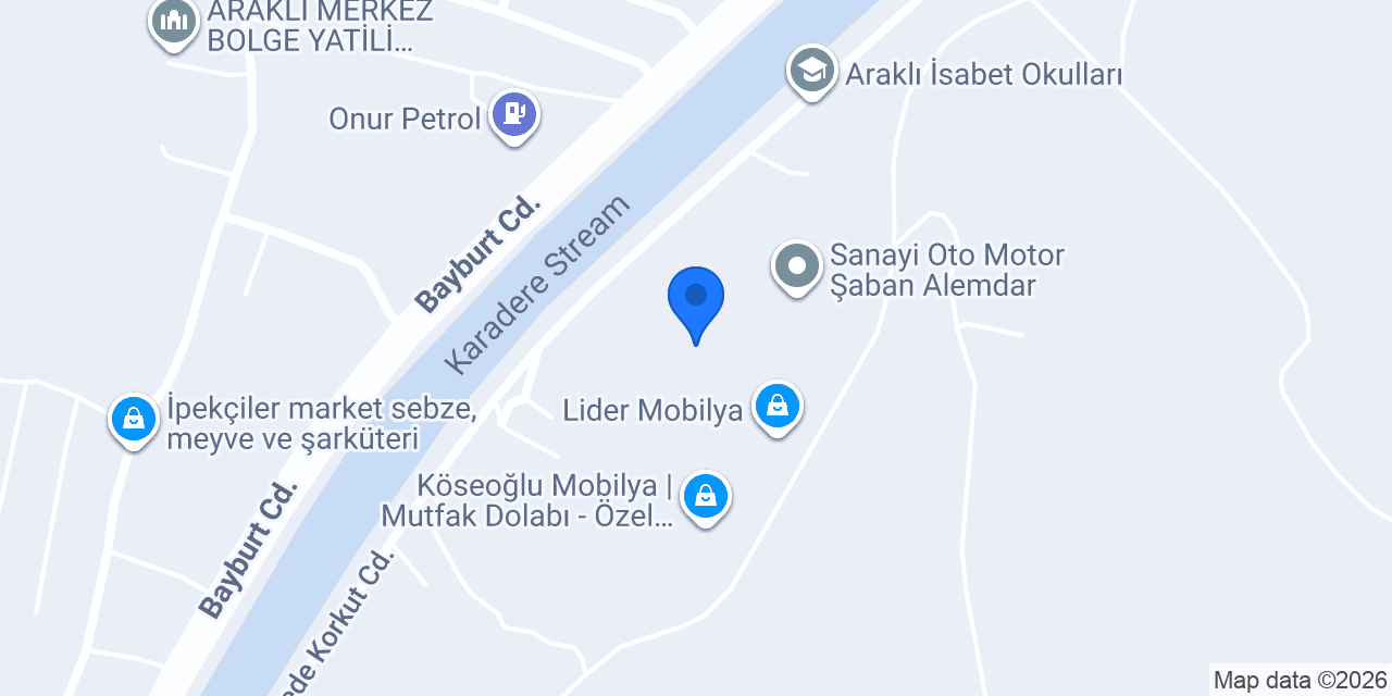 Arakli Bobinaj konumu