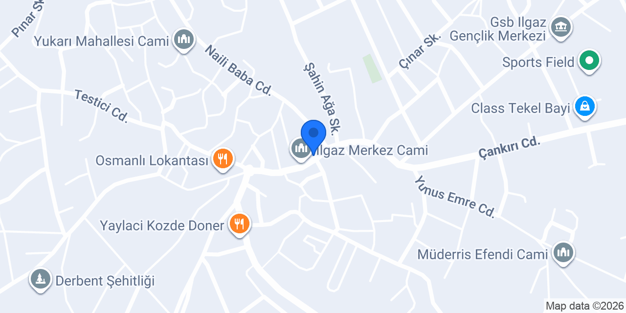 Çapraz Market konumu
