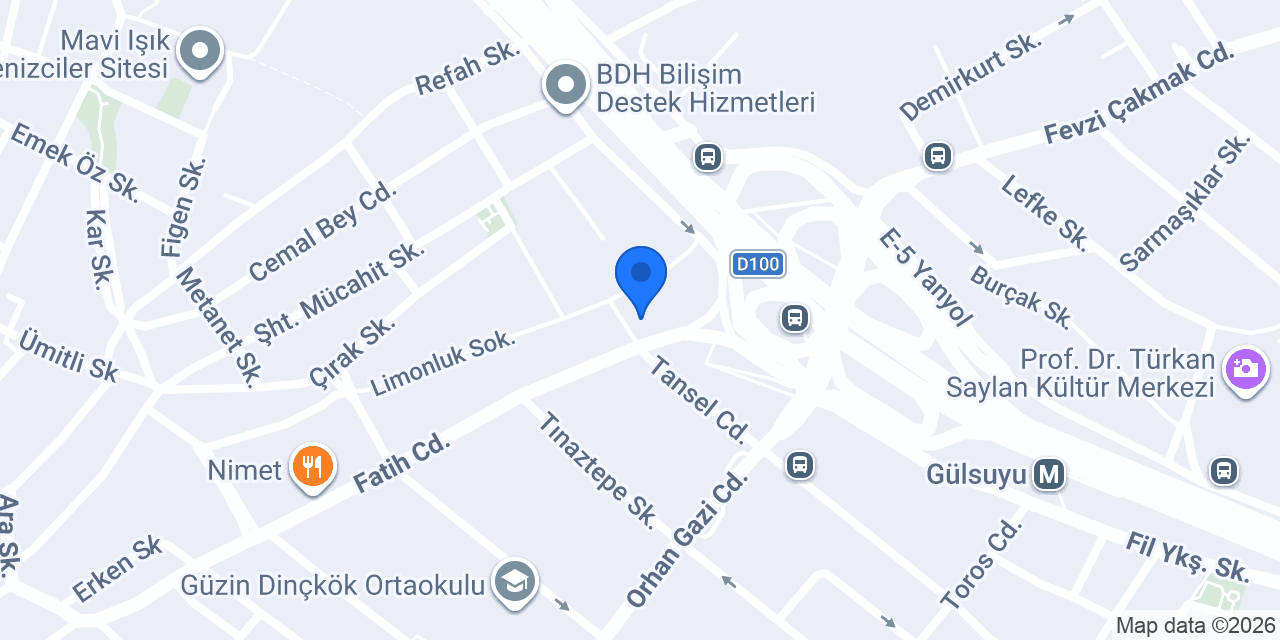 AKYÜZ OTOMOTİV konumu