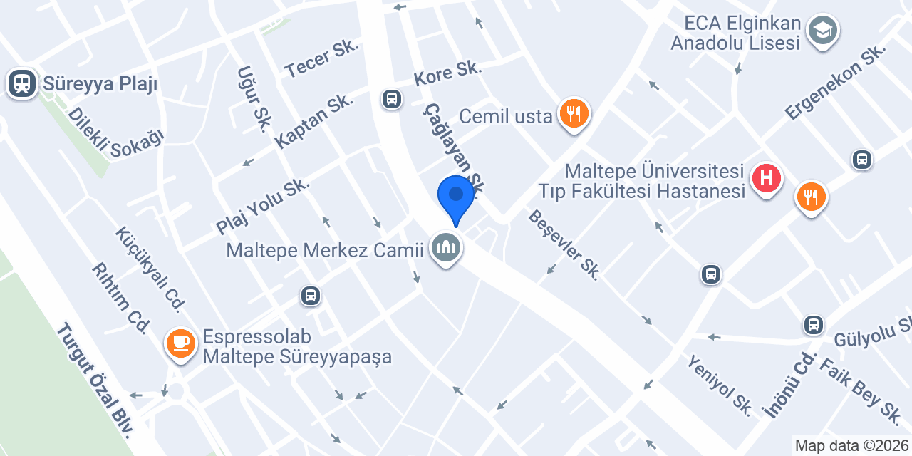 Maltepe Elsa İşitme Cihazları konumu