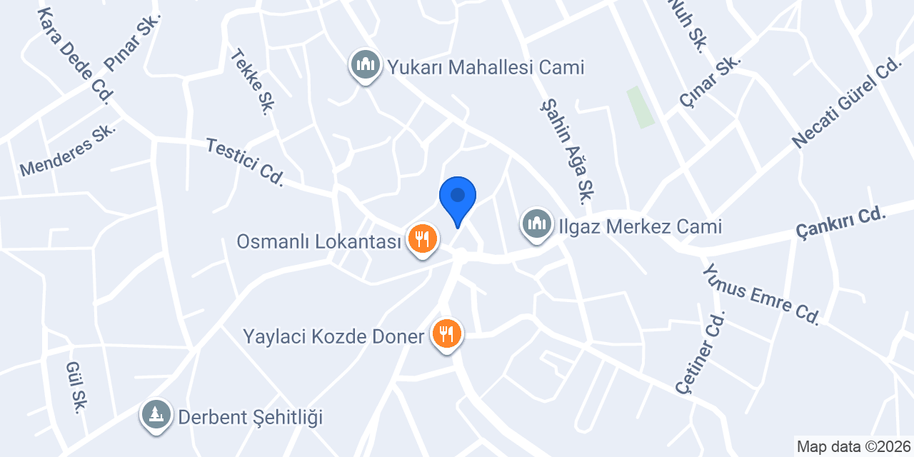 Ilgaz Park İskender konumu
