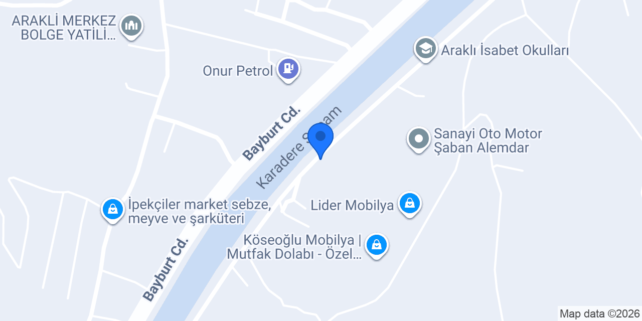 Erbay Demir Doğrama konumu