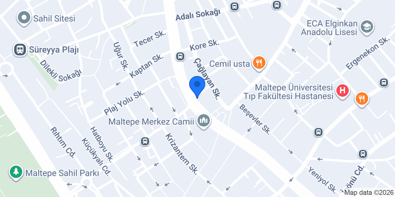 Ali Tezel - Maltepe Şubesi konumu