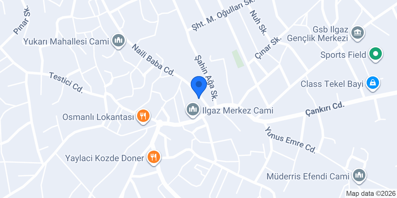 Ilgaz çiçekçilik Ys konumu