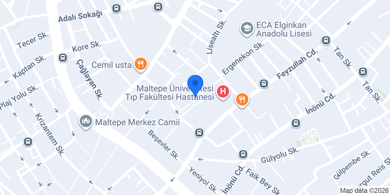 Üniversite Eczanesi konumu