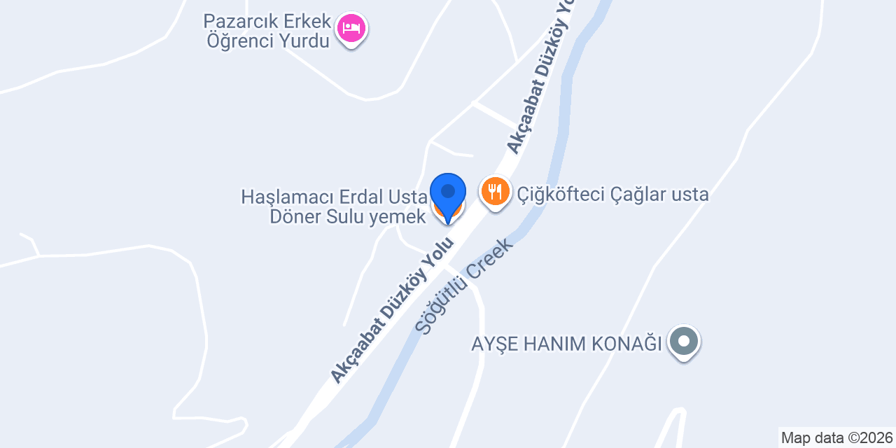 Haşlamacı Erdal Usta Döner Sulu yemek konumu