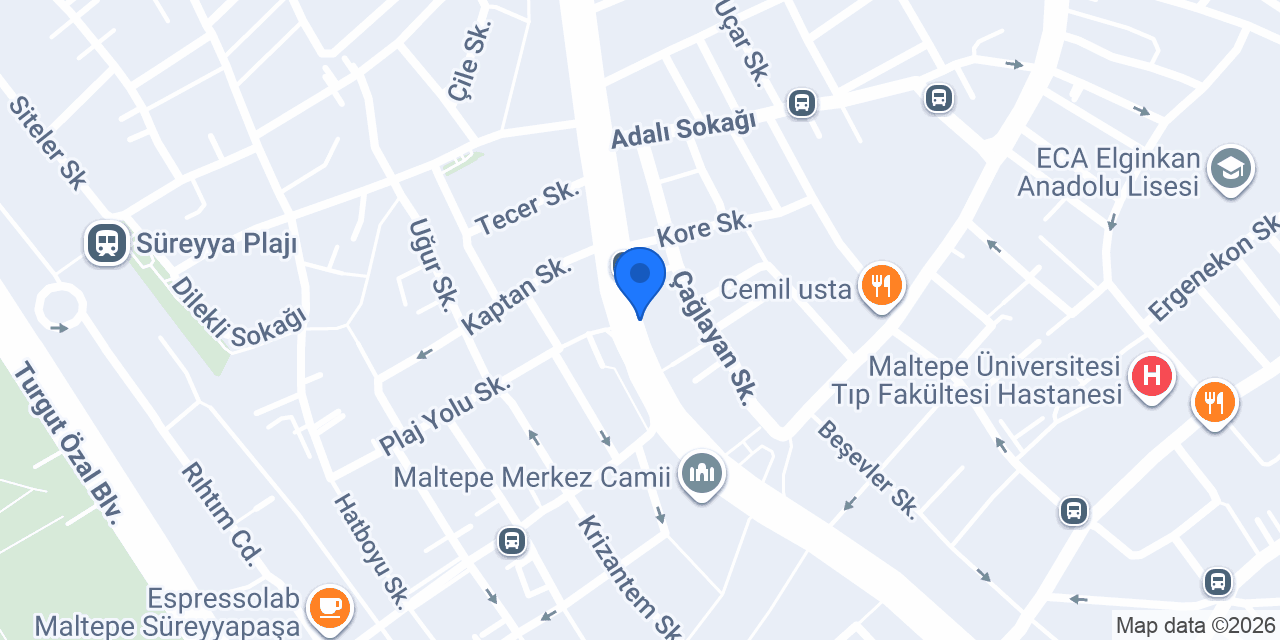 Serap Optik konumu