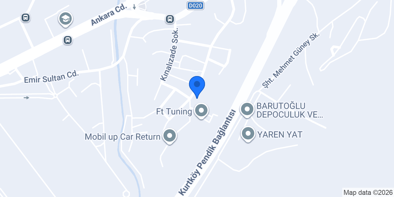 Albas Otomotiv Servis konumu