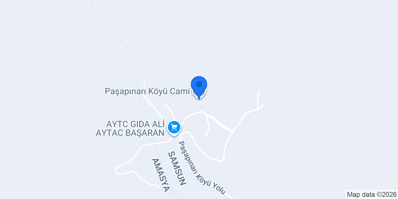 Paşapınarı Köyü Muhtarlığı konumu