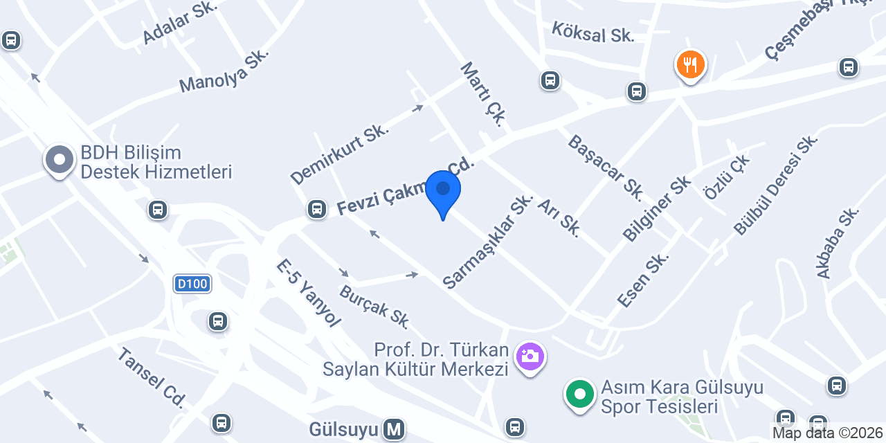 Erköse Tekstil konumu