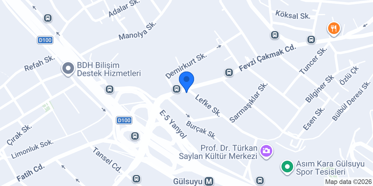 Akın Ofset konumu