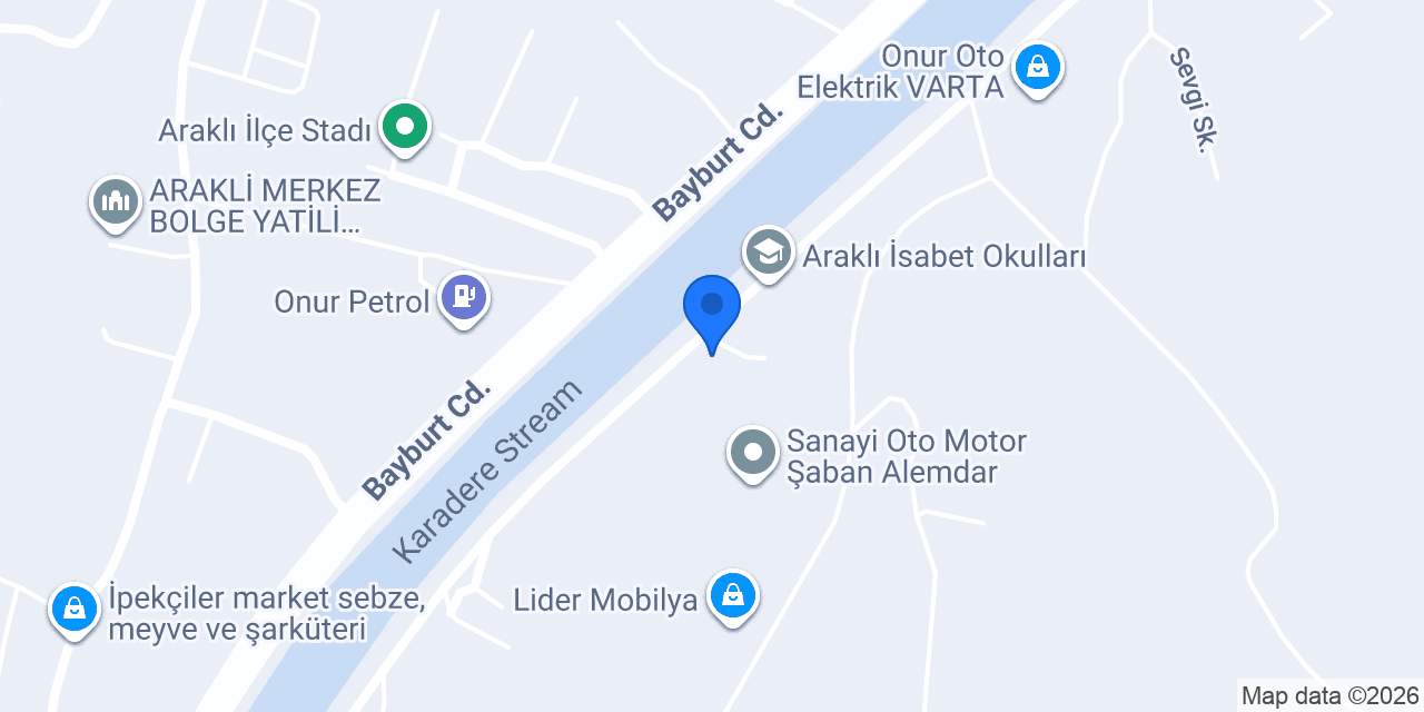 Alfa Reklam Tabela konumu