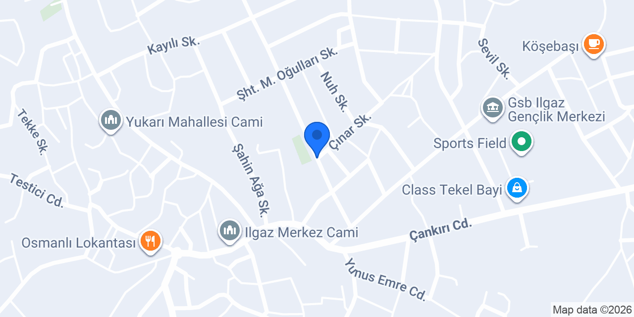Kuaför Tuğba konumu