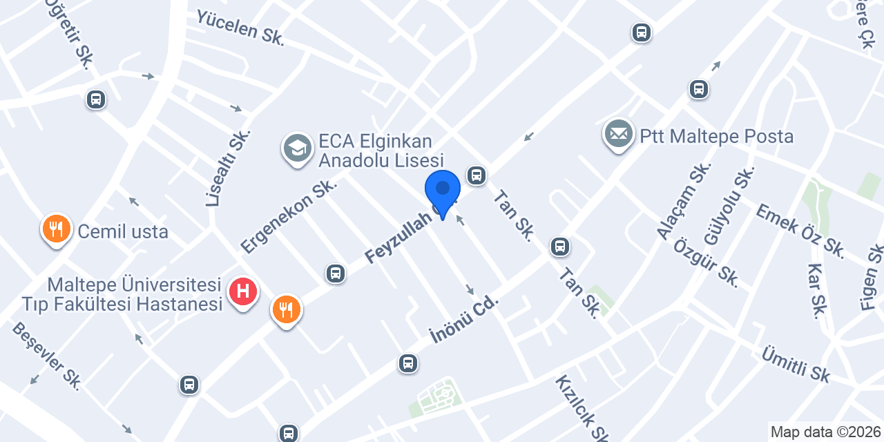 Cadde Et Kasap ve Toptan et konumu