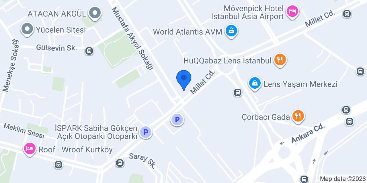Dönerci Celal Usta - Kurtköy konumu