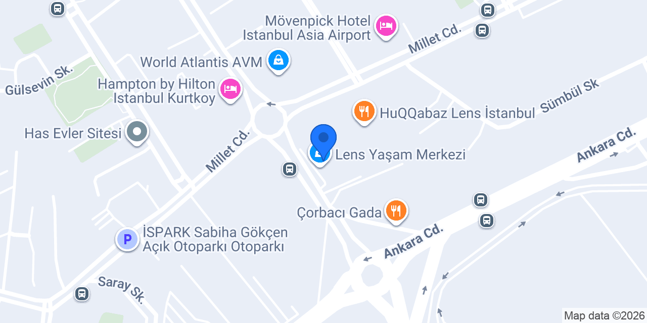Caffè Nero konumu