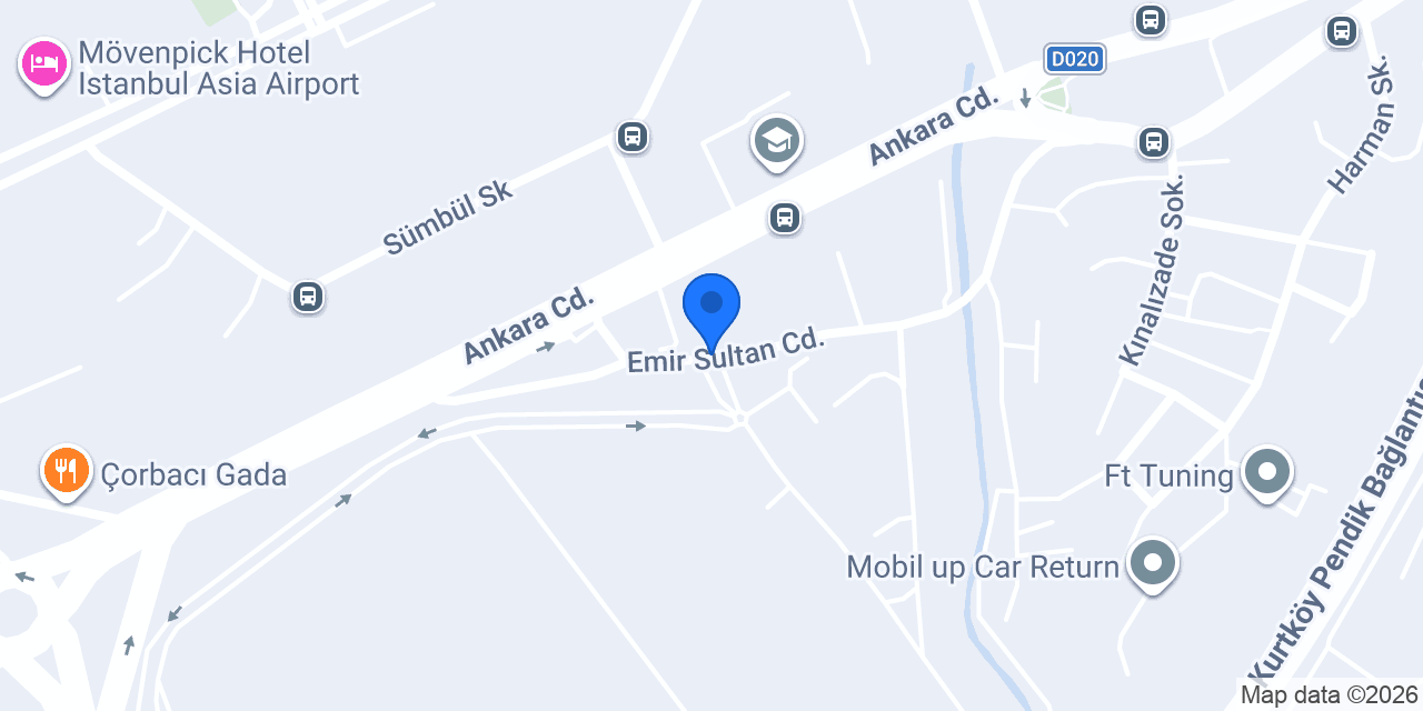 Günal Otomotiv konumu