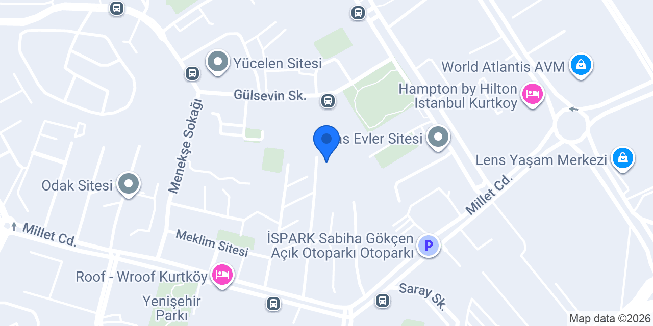 Defne' nin Şifa Rehberi konumu
