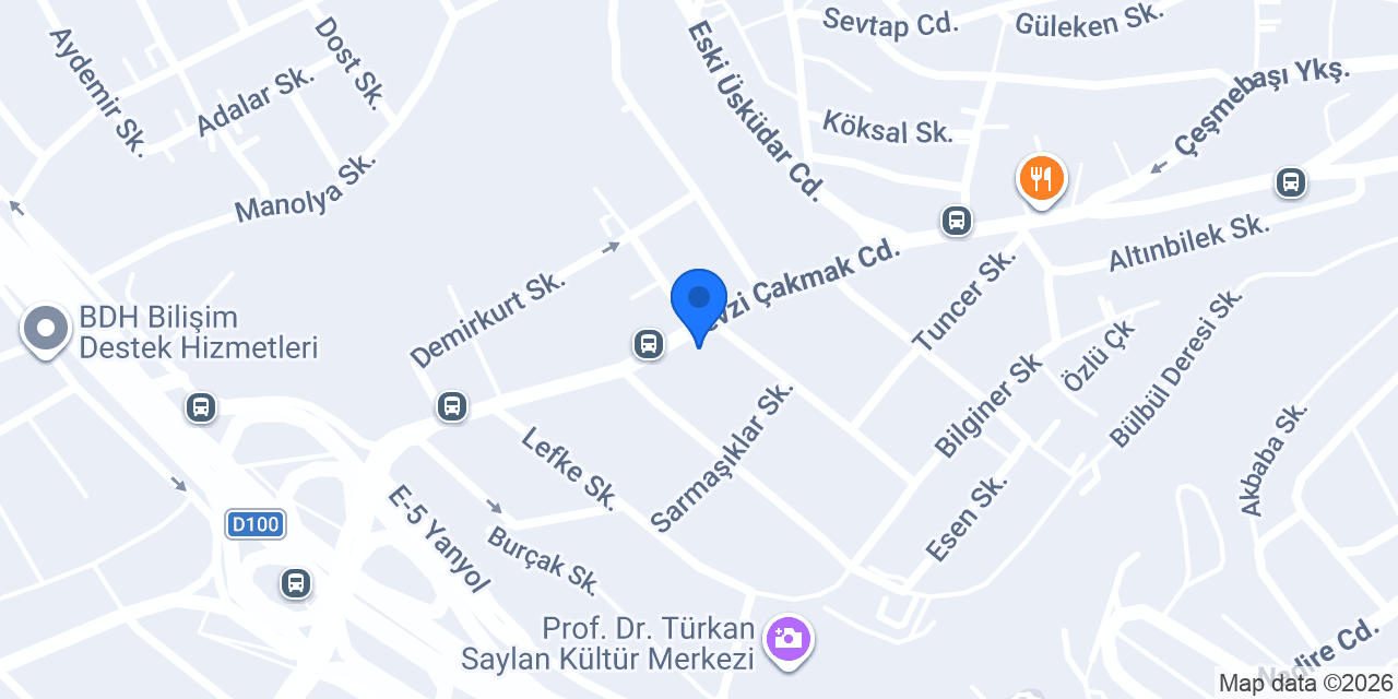 Namlıoğlu Kebap konumu