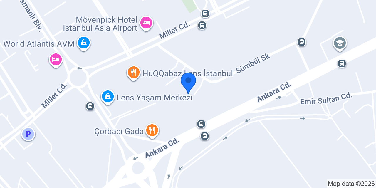 CVO Hukuk Bürosu konumu