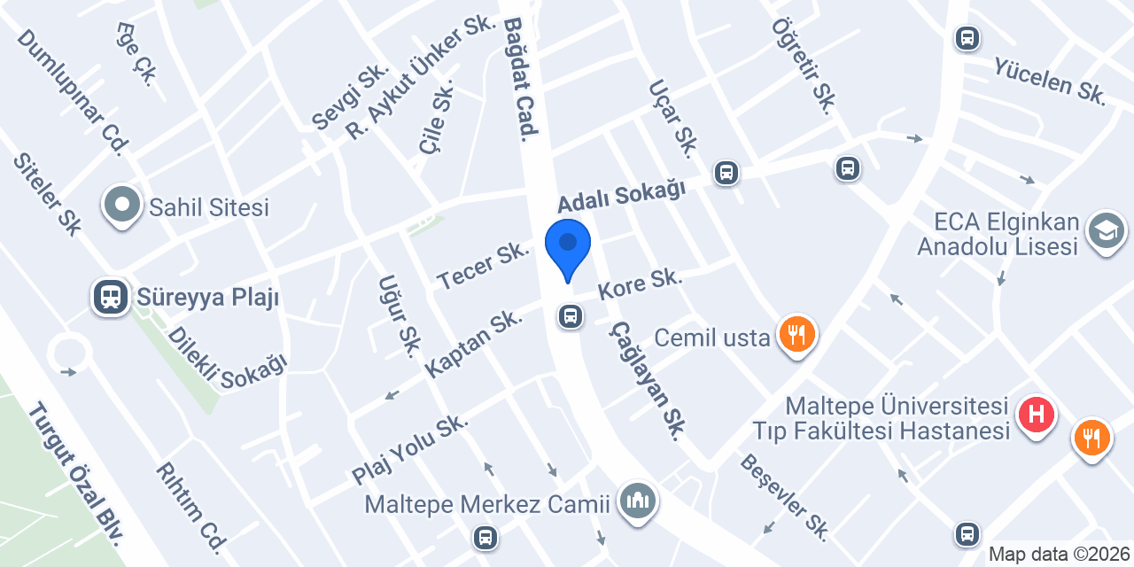 Acil Büfe konumu