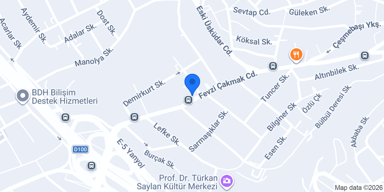 Ezgi Pasta Cafe konumu
