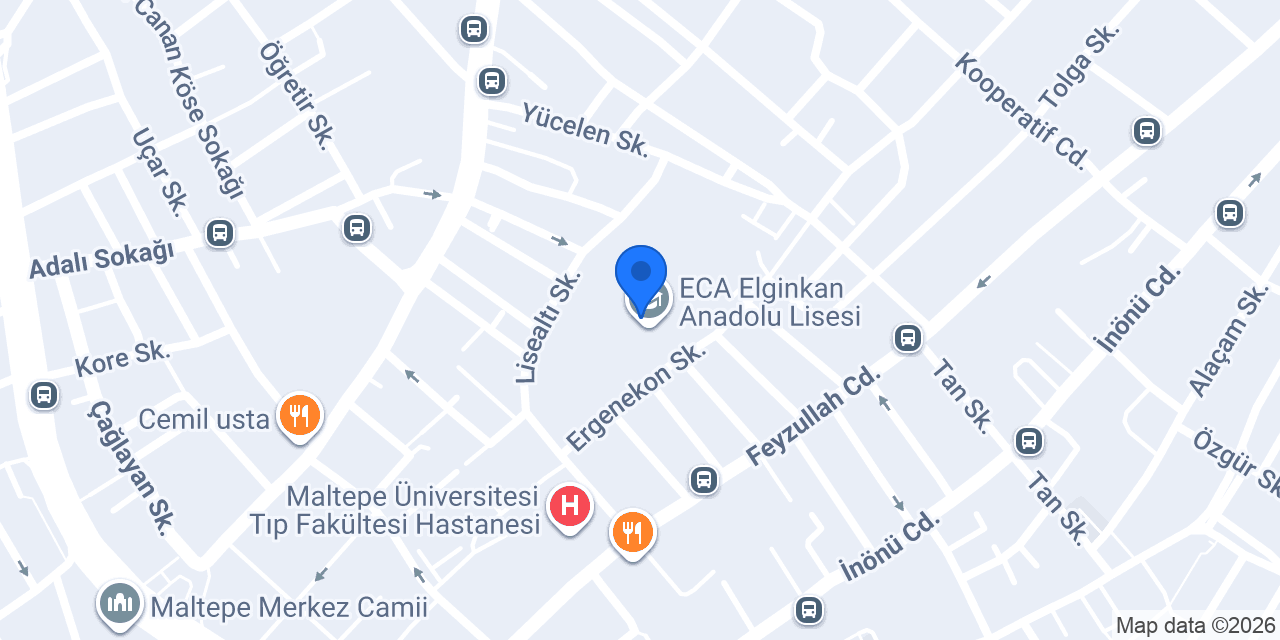 ECA Elginkan Anadolu Lisesi konumu
