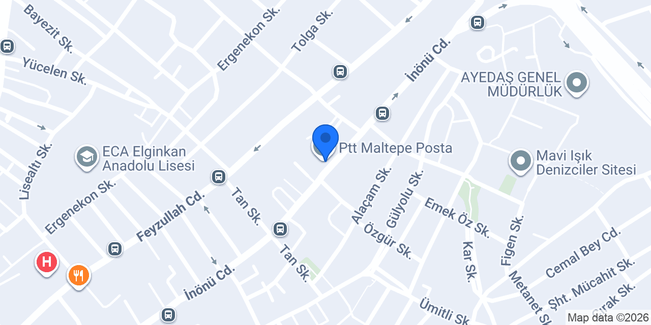 Ptt Maltepe Posta konumu