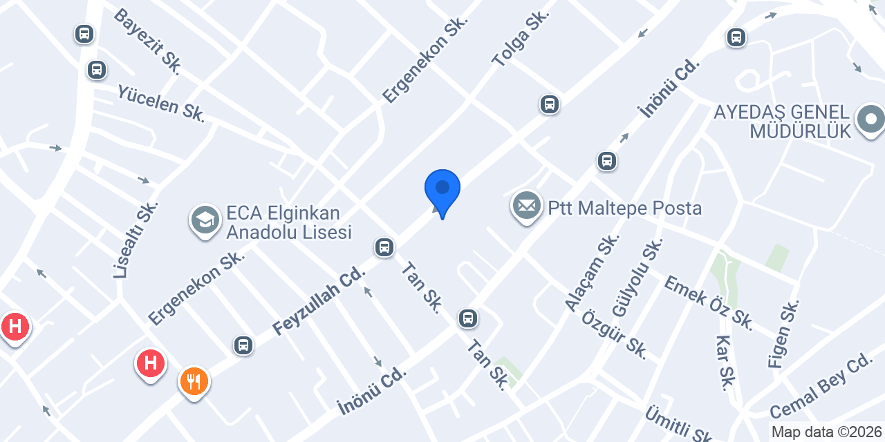 Maltepe Scooter Garage konumu