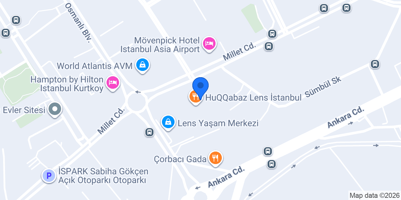 Kurtköy - Ağda Salonu konumu