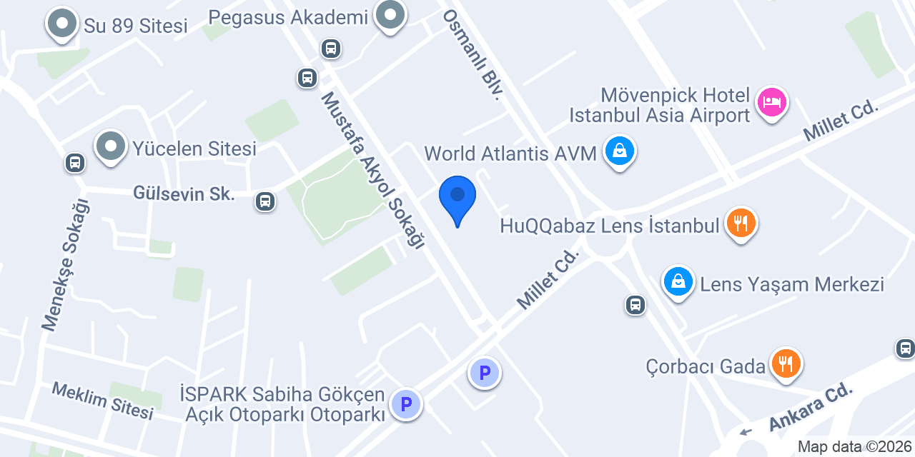 Center Optik konumu