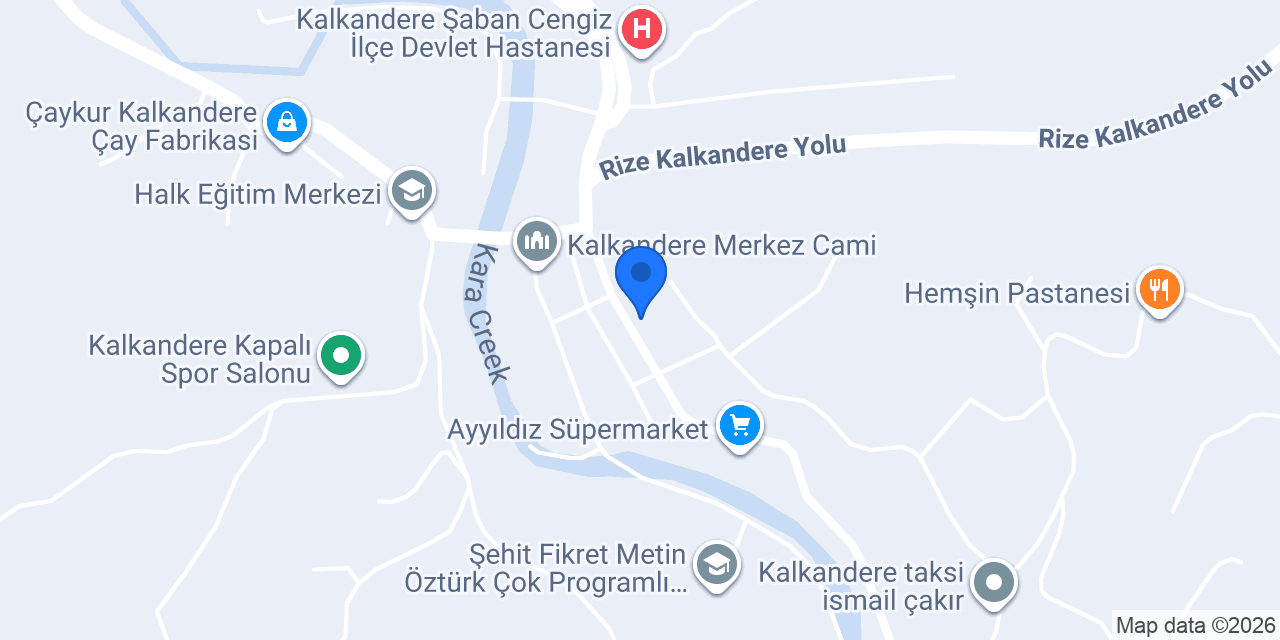 Azderoğlu Mobilya konumu