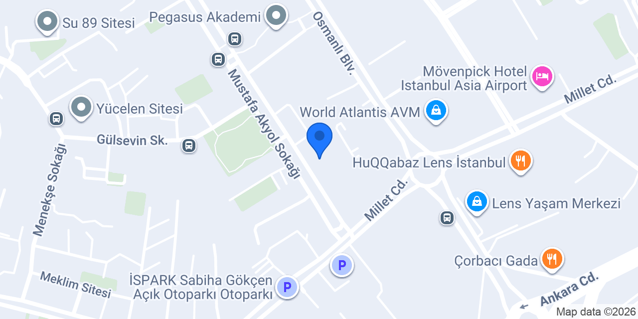 Uydukent PTT Şubesi konumu