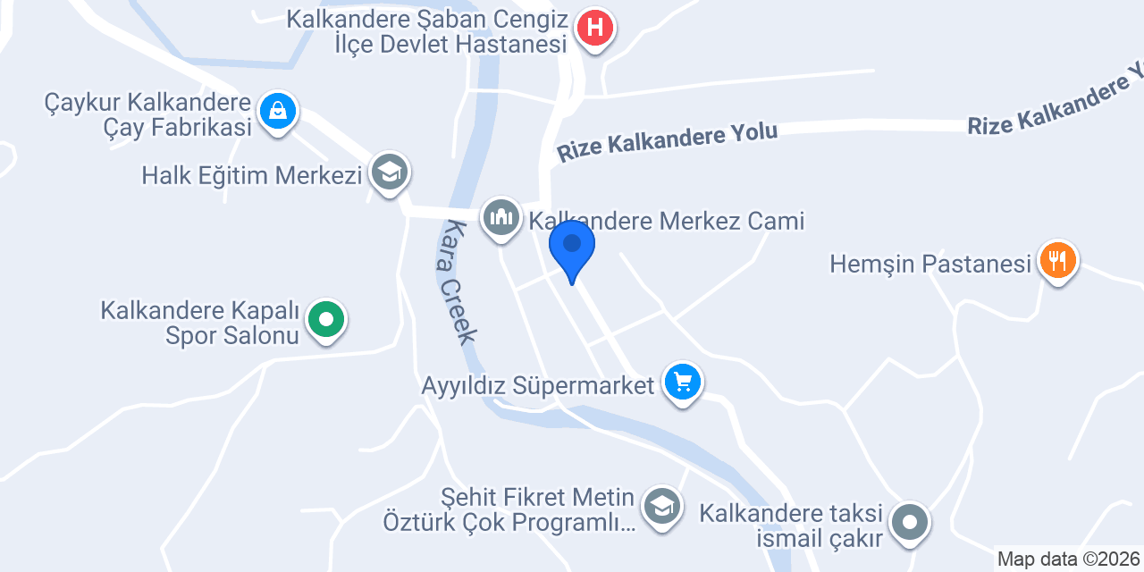 Şafak çayevi konumu