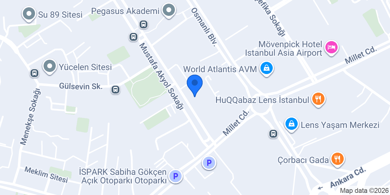 Kurtköy Çilingir Anahtarcı konumu
